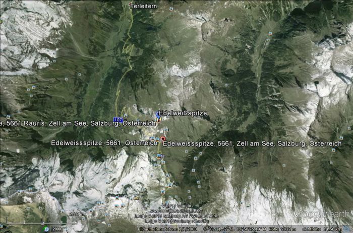 Edelweisspitze 15km tag 700p