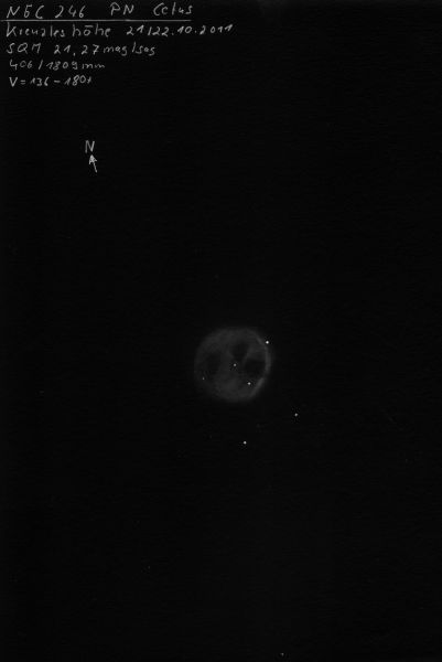 NGC 246 16 Zoll neg