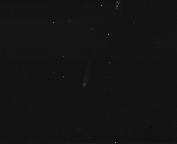Komet 12P Pons Brooks 2 4 2024 neg