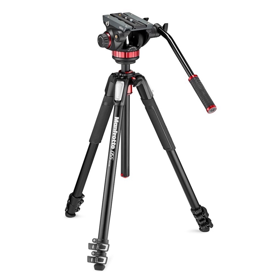 fluid video head with photo tripod mvk502055xpro3